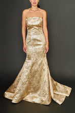 Load image into Gallery viewer, Gold Evening Gown
