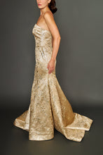 Load image into Gallery viewer, Gold Evening Gown
