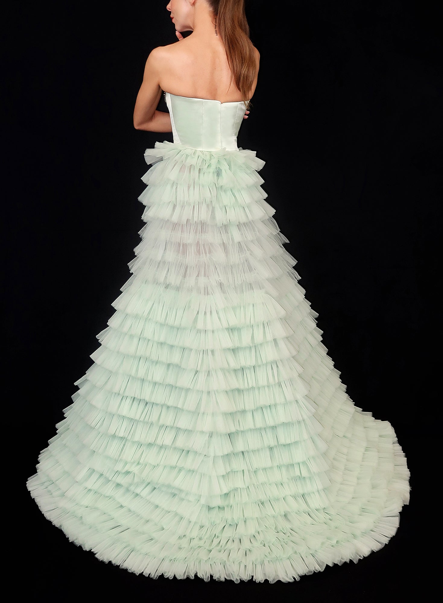 Mint Green Tulle Dress - Persephone isabellkristensen Mint Green Tulle Dress - Persephone isabellkristensen